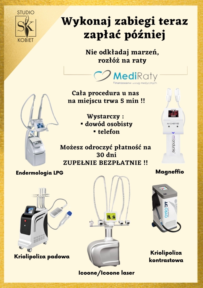 Rozłóż sobie płatność na raty!